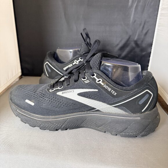 Brooks Women's Ghost 14 Black Athletic Running Shoes - Size 8.5 US - Picture 3 of 7